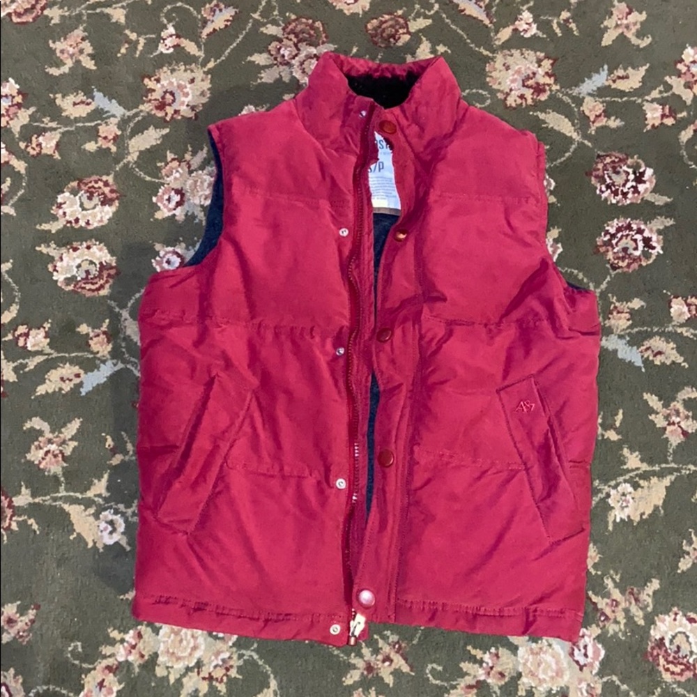 Aeropostale Down Red Vest Men’s